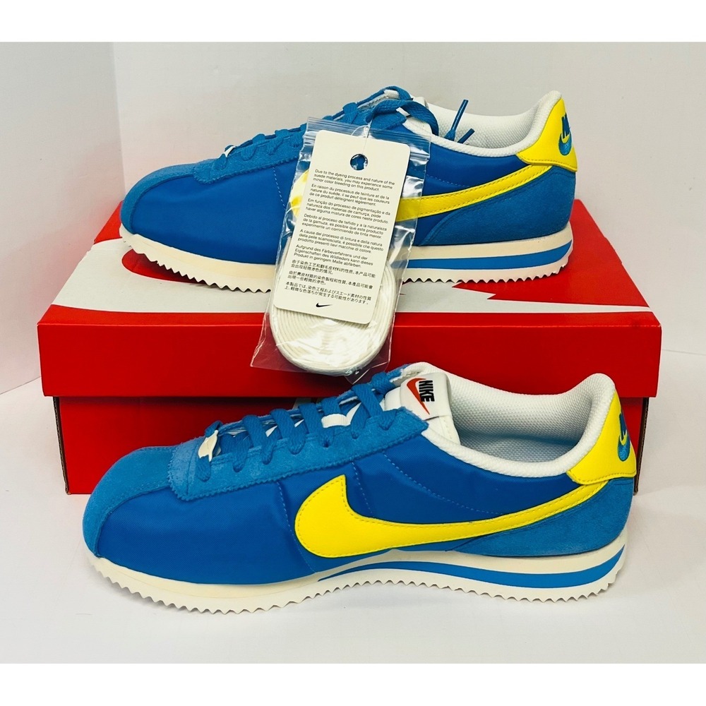 Nike Cortez TXT Mens Size 10 Light Blue Lightening Sail Sneakers HF0263-402 NIB - Picture 2 of 14